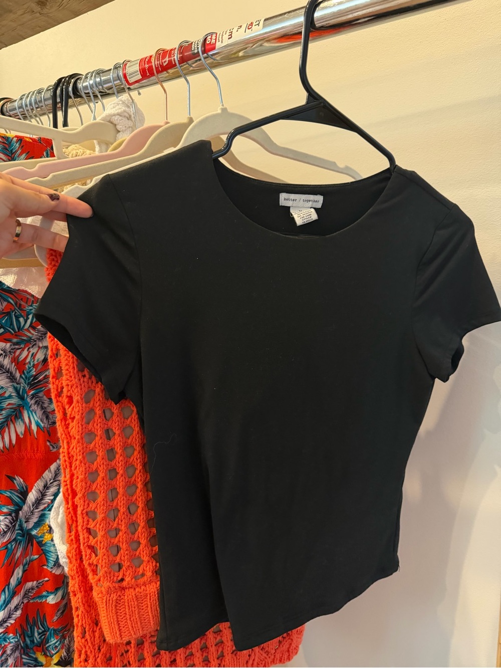 Boxy Black Short-Sleeve Tee by Madewell